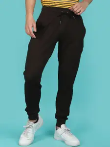 V-Mart Men Cotton Mid-Rise Joggers