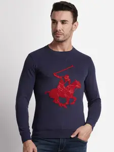 Beverly Hills Polo Club Graphic Printed Sweatshirt