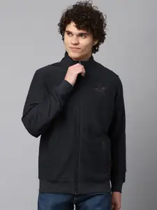 Beverly Hills Polo Club Mock Collar Pure Cotton Sweatshirt