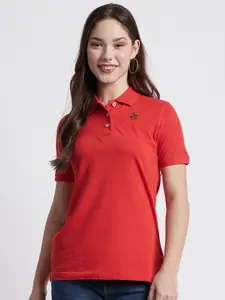Beverly Hills Polo Club Polo Collar Casual T-shirt