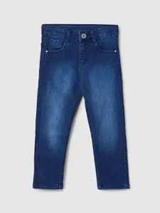 max Boys Mid-Rise Light Fade Clean Look Stretchable Jeans