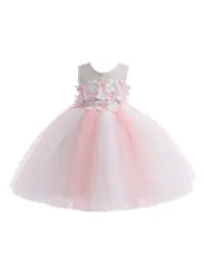 StyleCast x Revolte Girls Embellished Sleeveless Fit & Flare Dress