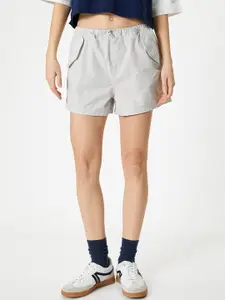 Koton Women Mid-Rise Cotton Regular Shorts