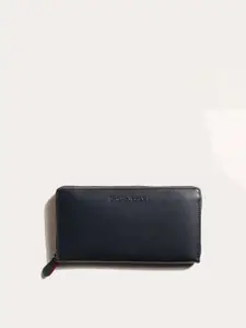 BROWN BEAR Women Leather Zip Around Wallet