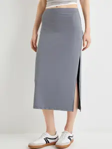 Koton Straight Midi Skirt