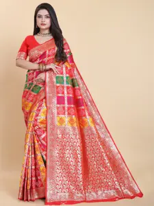 Sanwariya Silk Woven Design Zari Pure Silk Kanjeevaram Saree