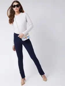 BAESD Women Clean Look Skinny Fit Stretchable Jeans