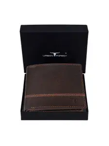 URBAN FOREST Men Leather Two Fold Wallet