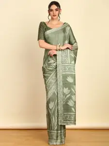 Soch Floral Art Silk Saree