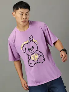 Rodzen Graphic Printed Oversized T-shirt