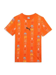 Puma PSL Boys Printed Cotton T-Shirt