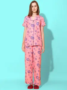 She N She Women Printed Night suit