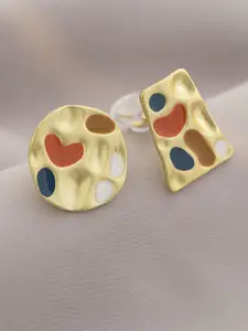 MYKI Gold Plated Studs Earrings
