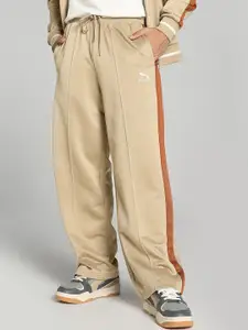 Puma T7 Men Mid Rise Relaxed-Fit Track Pants