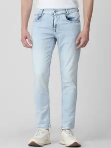 Mufti Men Tapered Fit Light Fade Clean Look Stretchable Jeans