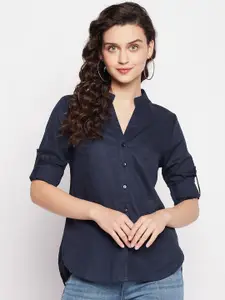 Ruhaans Classic Opaque Casual Shirt
