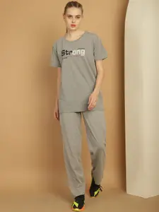 MACK JONNEY Printed T-Shirt With Trouser