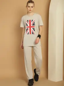 MACK JONNEY Printed T-Shirt With Trouser