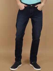 V-Mart Men Slim Fit Mid-Rise Clean Look Cotton Jeans