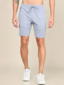 Technosport Men SS'24 Slim Fit Mid-Rise Rapid-Dry Sports Shorts