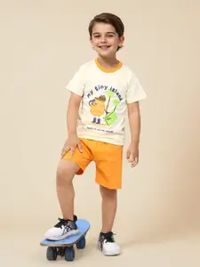Toonyport Boys Printed T-shirt with Shorts