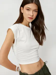 Koton Extended Sleeves Crop Top