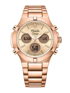 Alexandre Christie Women Bracelet Style Straps Analogue Multi Function Watch 9400LHBRGLN