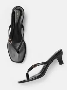 Lino Perros Kitten Heels with Buckles