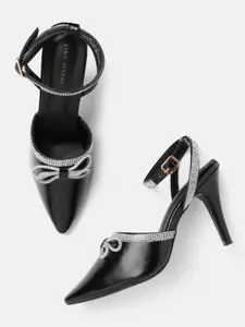 Lino Perros Embellished Party Stiletto Heeled Pumps