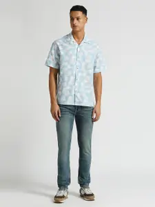 Pepe Jeans Relaxed Floral Printed Pure Cotton Casual Shirt