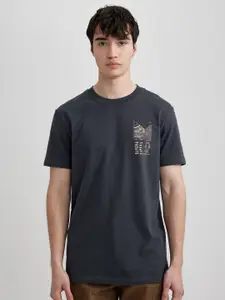 DeFacto Round Neck Short Sleeves Cotton T-shirt