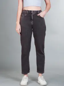 The Roadster Lifestyle Co Women Washed Tapered Fit Jeans