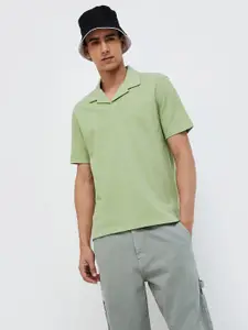 Forca by Lifestyle Drop-Shoulder Sleeves Cotton Oversized T-shirt