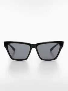 MANGO Women Cateye Sunglasses with UV Protected Lens