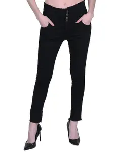BAESD Girls Skinny Fit High-Rise Stretchable Jeans