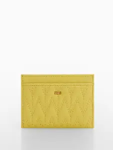 MANGO Women Quilted Card Holder