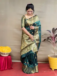 SGF11 Woven Design Heavy Zari Work Kanjeevaram Silk Saree