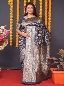SGF11 Woven Design Pure Zari Heavy Work Kanjeevaram Silk Saree