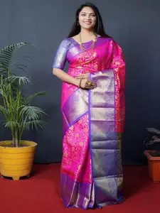 SGF11 Woven Design Pure Silk Kanjeevaram Saree