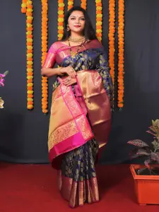 SGF11 Woven Design Pure Zari Heavy Work Kanjeevaram Silk Saree