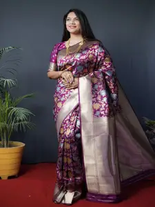 SGF11 Woven Design Pure Silk Kanjeevaram Saree
