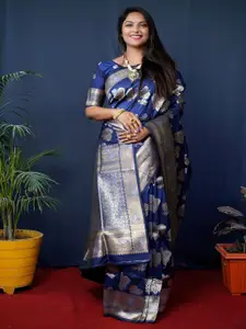 SGF11 Woven Design Pure Silk Kanjeevaram Saree