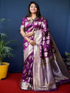 SGF11 Woven Design Zari Pure Silk Kanjeevaram Saree