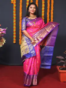 SGF11 Woven Design Pure Zari Heavy Work Kanjeevaram Silk Saree