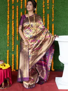 SGF11 Woven Design Heavy Zari Work Kanjeevaram Silk Saree