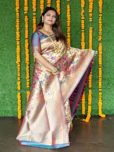 SGF11 Woven Design Heavy Zari Work Kanjeevaram Silk Saree