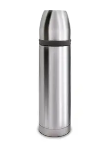 Freelance Silver-Toned Single Stainless Steel Double Wall Vacuum Water Bottle 800 ml