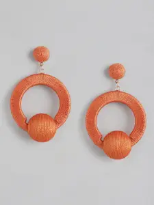 RICHEERA Circular Drop Earrings