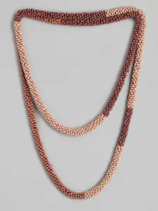 RICHEERA Layered Artificial Beads Necklace
