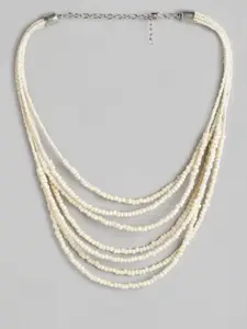 RICHEERA Layered Artificial Beads Necklace